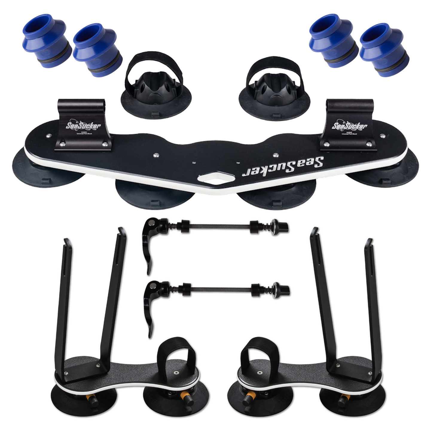 Deluxe Kit voor 2 fietsen met steekas